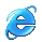 Logo de Internet explorer y enlace a su sitio.