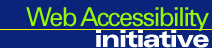 Logotipo del WAI: Web Accessibility Initiative.
