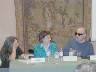 Aurora Rodríguez, Elena Del Campo y Ricardo Abad.