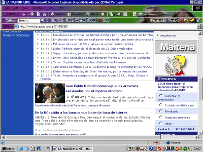 Vista de la ampliación de una imagen con Internet Explorer.