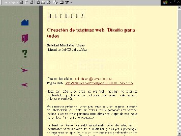 Vista de una pgina de la revista del Colegio de Psiclogos.