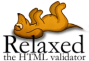 Logo y enlace al sitio de Relaxed.