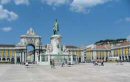 Foto de la plaza del comercio de Lisboa.