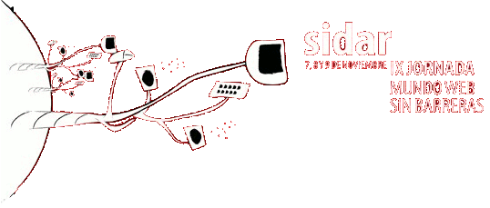 Novena Jornada Sidar: 7, 8 y 9 de Noviembre, Mundo Web sin barreras