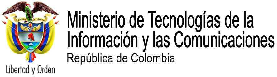Ministerio de tecnologías de la información y las comunicaciones de Colombia