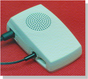 Altavoz que representa un Sintetizador de voz