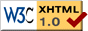 XHTML 1.0 verificado!