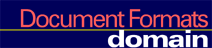 Document Formats Domain